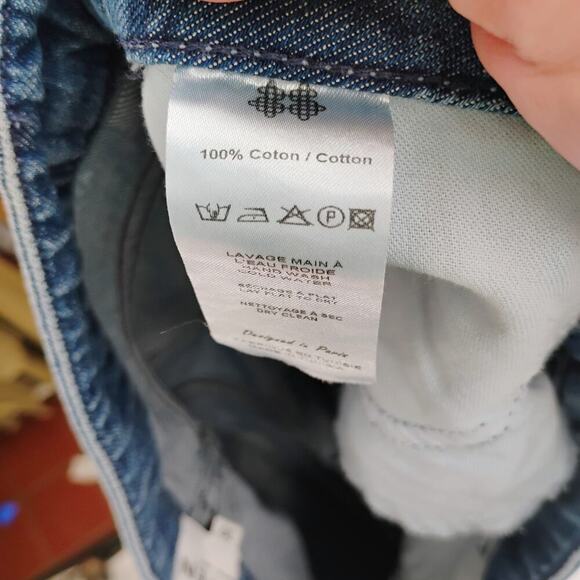 Kujten Wide Leg Blue Jeans - Picture 10 of 12